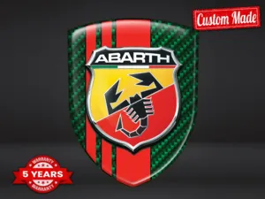 Fiat Abarth Custom Car Window Decals Luxury High Quality Drift
